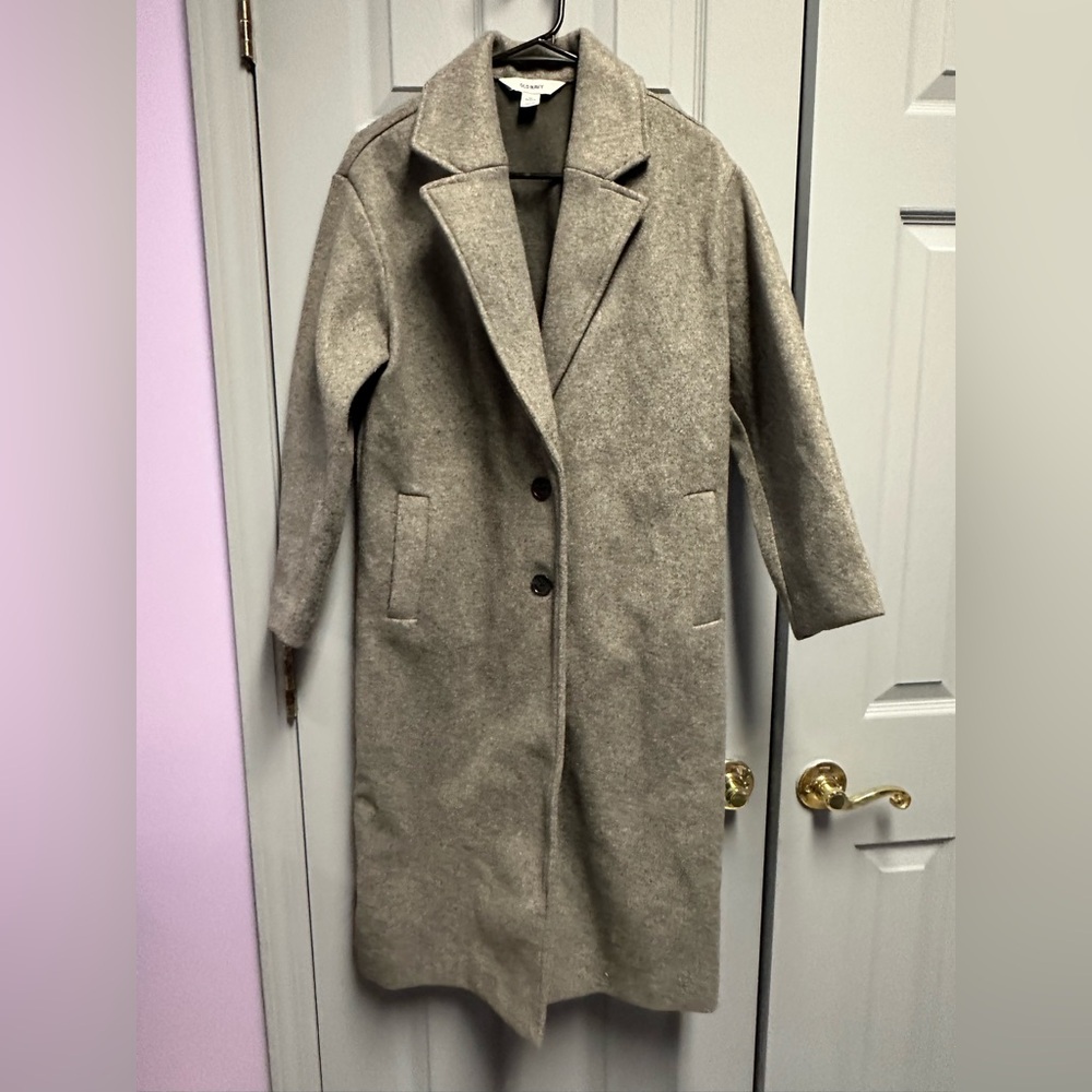 Old Navy Classic Gray Trench Coat